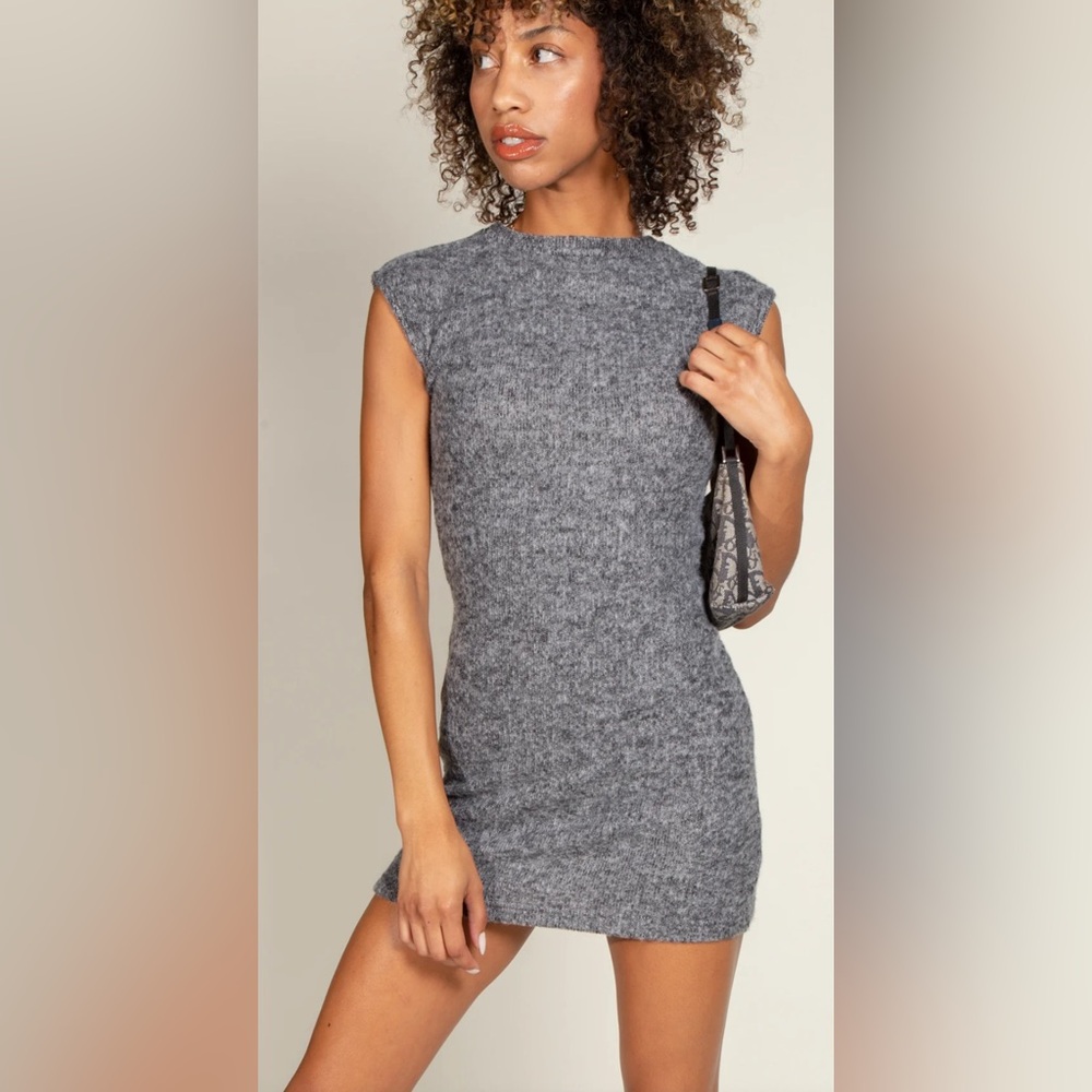 Mika Jaymes Lina Soft Knit Sweater Dress NWT Sz S